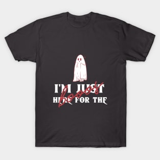 I'm Just Here For The Boos- Funny Halloween T-Shirt